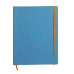 Rhodia Softcover Notebook - A4 - Turquoise - Lined